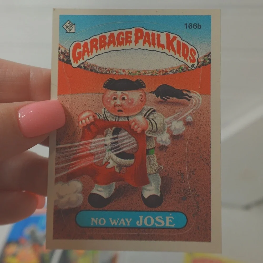 Garbage Pail Kids Sticker Cards Lot of 6 1985 2016 Front & Back Artwork